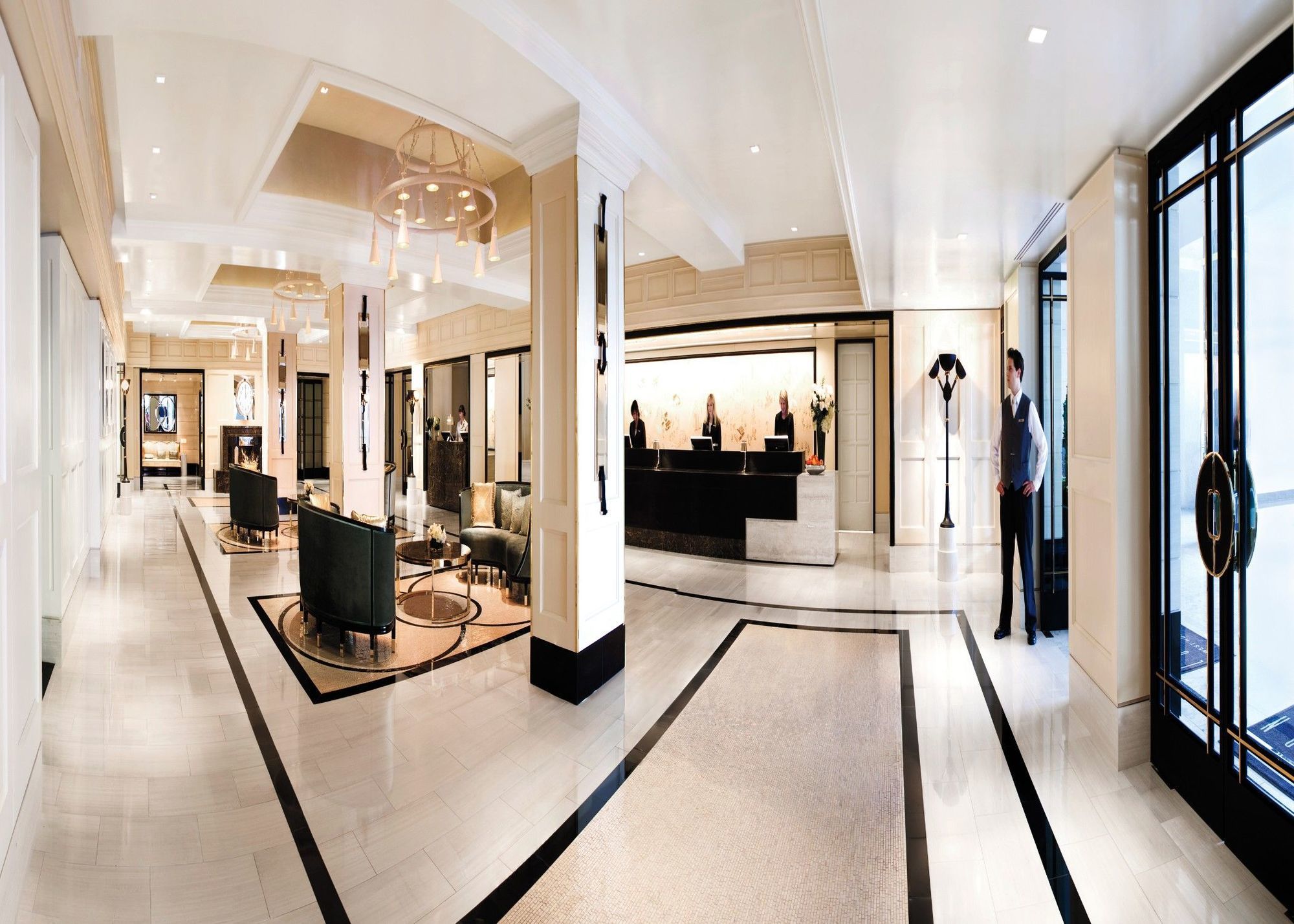 The London West Hollywood At Beverly Hills Εξωτερικό φωτογραφία The lobby of the Mandarin Oriental, Paris