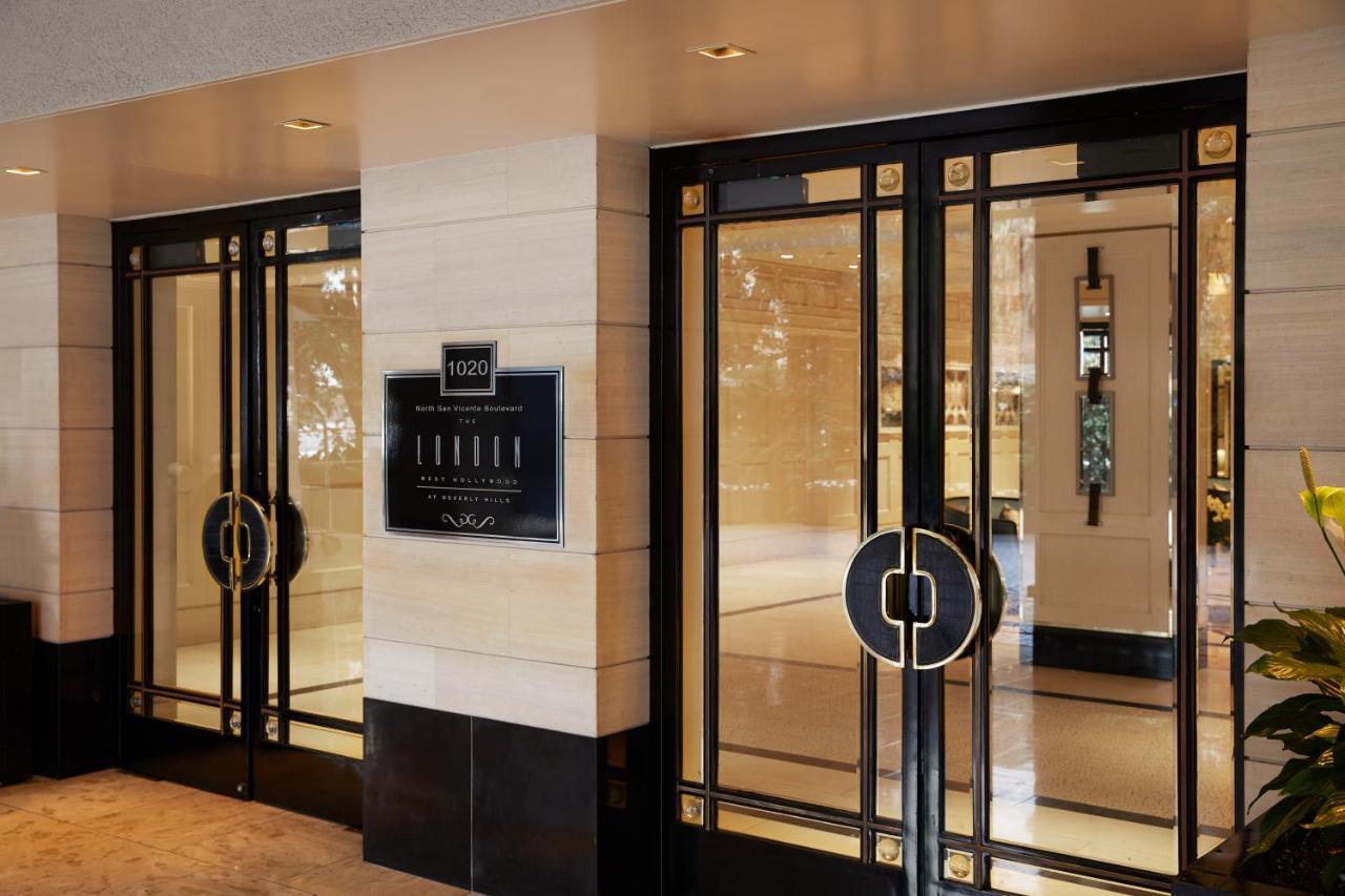 The London West Hollywood At Beverly Hills Εξωτερικό φωτογραφία The entrance to the hotel