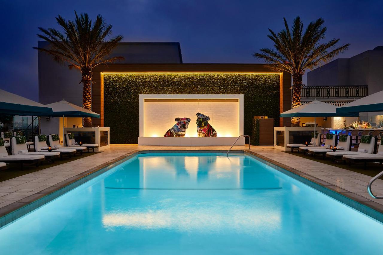 The London West Hollywood At Beverly Hills Εξωτερικό φωτογραφία The pool at the W Hollywood